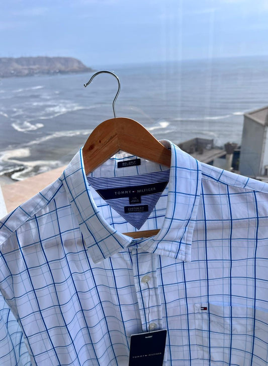Camisa con cuadros Tommy Hilfiger Custom fit