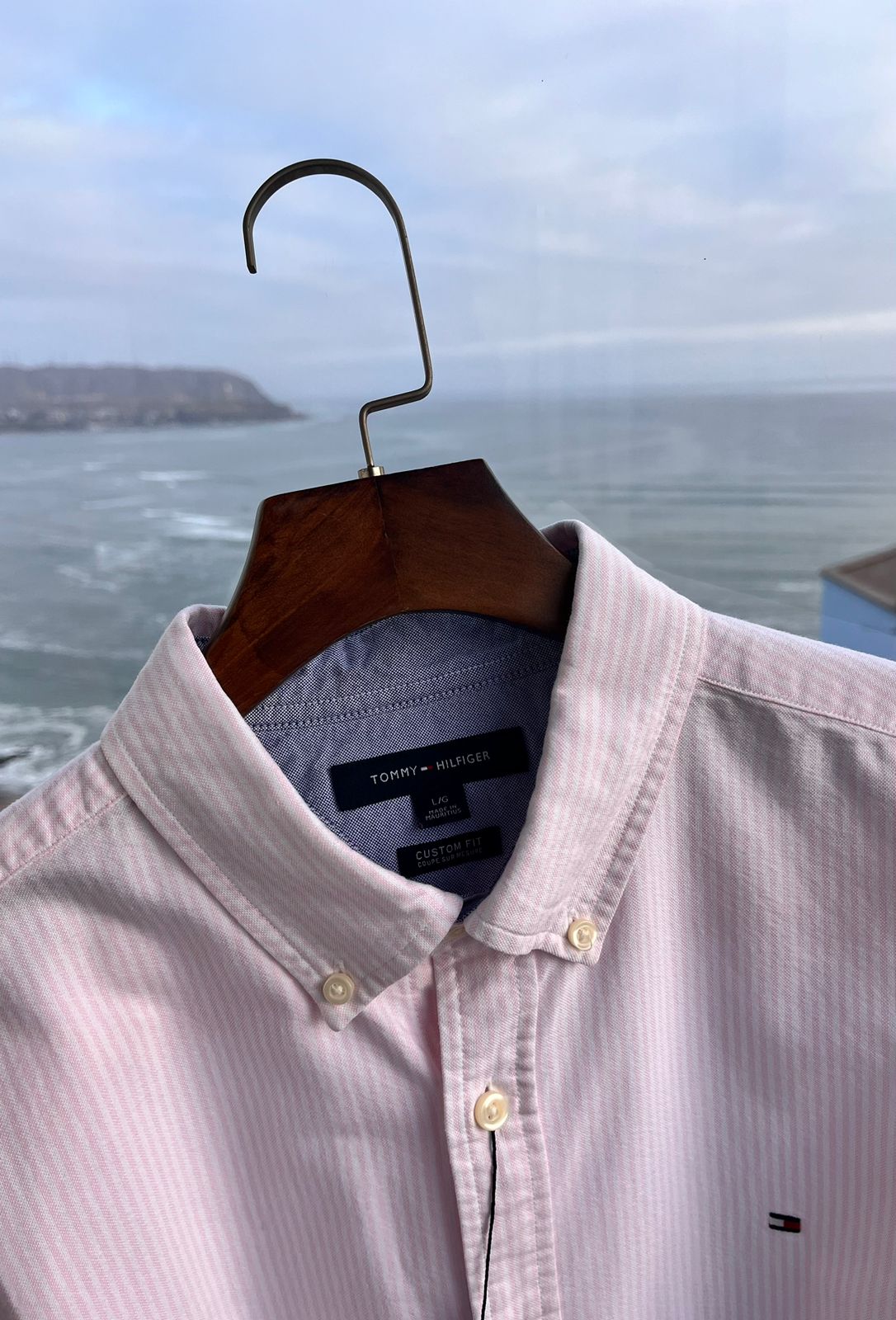 Camisa M / L Tommy Hilfiger oxford
