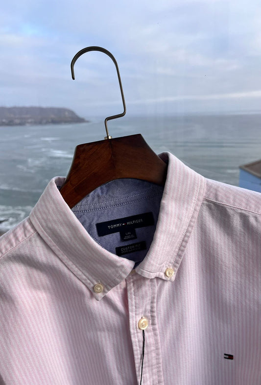 Camisa M / L Tommy Hilfiger oxford