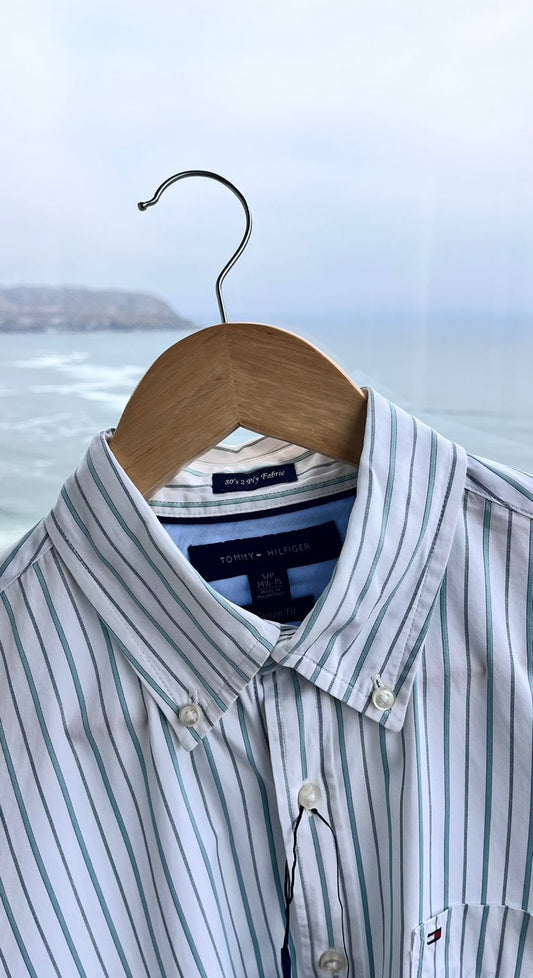 Camisa M / L Tommy Hilfiger de rayas