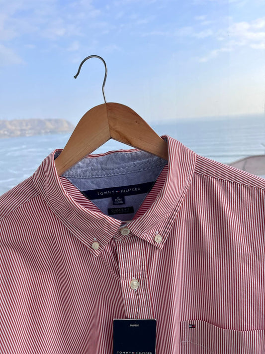 Camisa M / L Tommy Hilfiger Classic Fit
