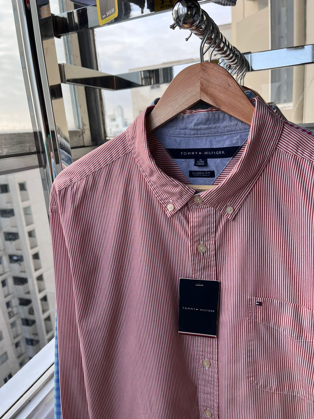 Camisa M / L Tommy Hilfiger Classic Fit