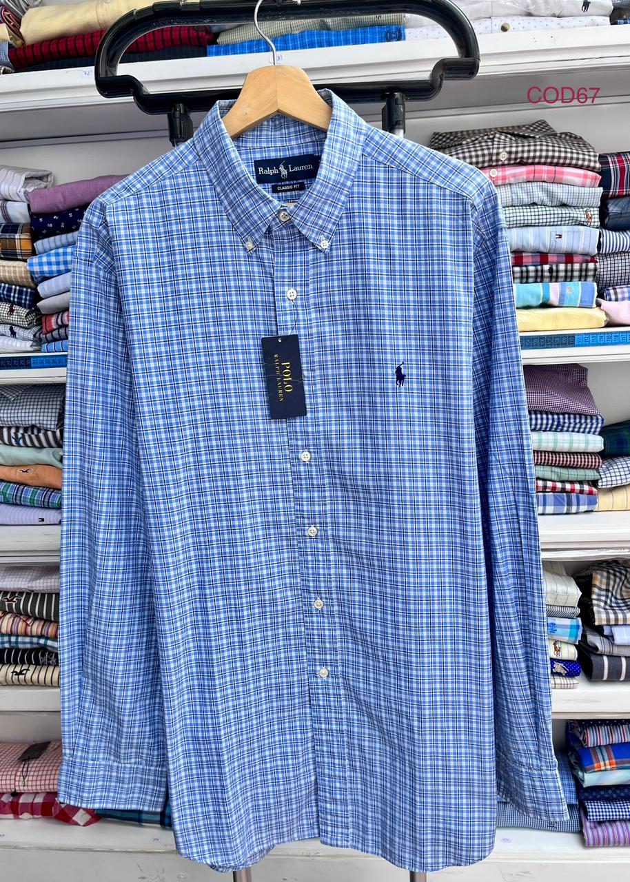 Camisa de cuadros Ralph Lauren Classic fit