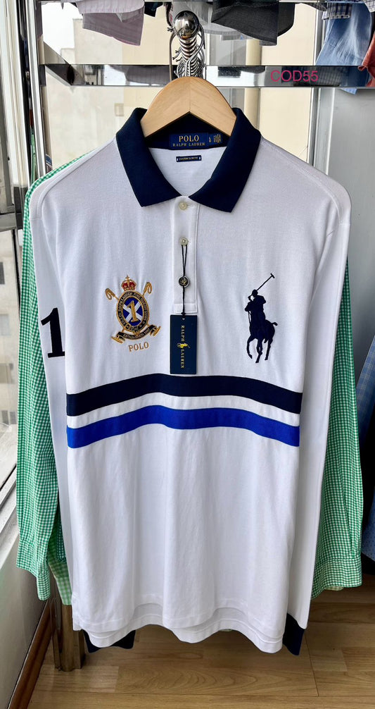 Camisero de piqué Ralph Lauren Custom Slim Fit