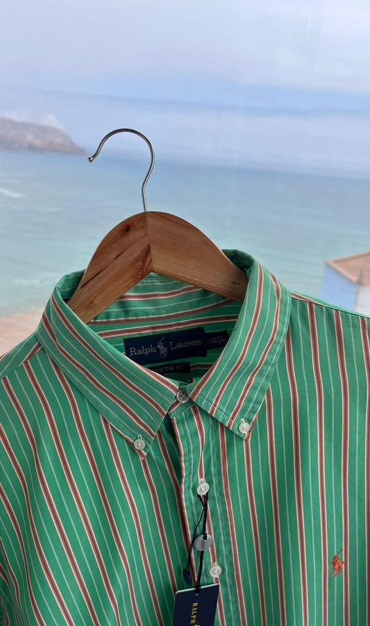 Camisa oxford ralph lauren custom fit