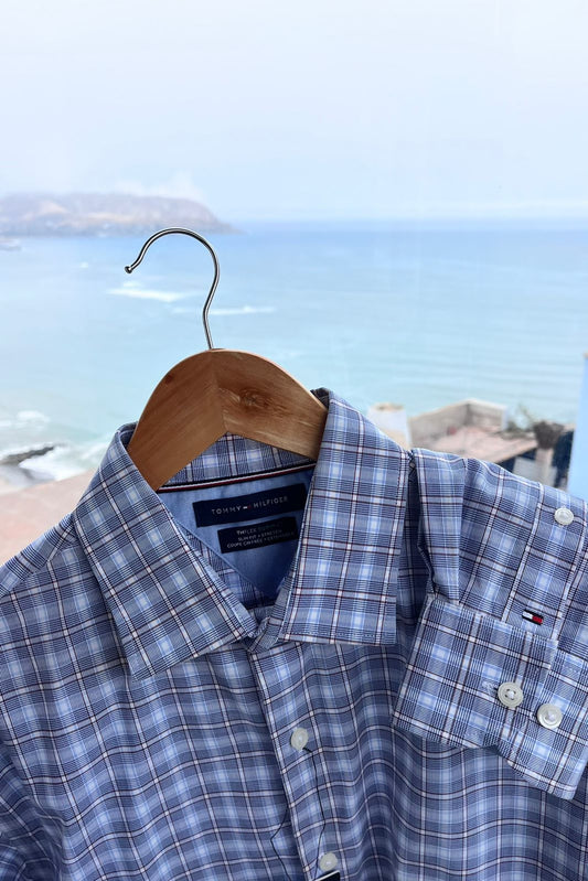 Camisa  oxford Tommy hilfiger de algodon