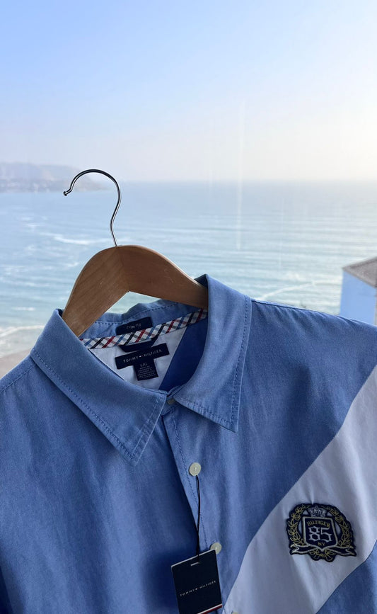 Camisa M/L Tommy Hilfiger Slim fit