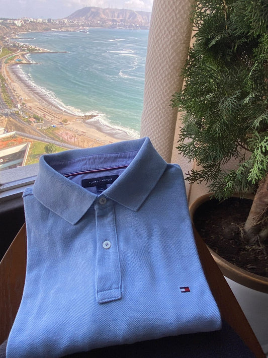 Camisero M/C Tommy Hilfiger de algodón