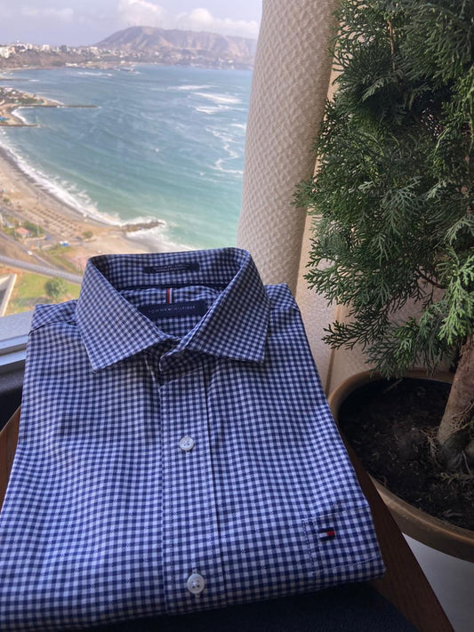 Camisa M/L Tommy Hilfiger Classic fit