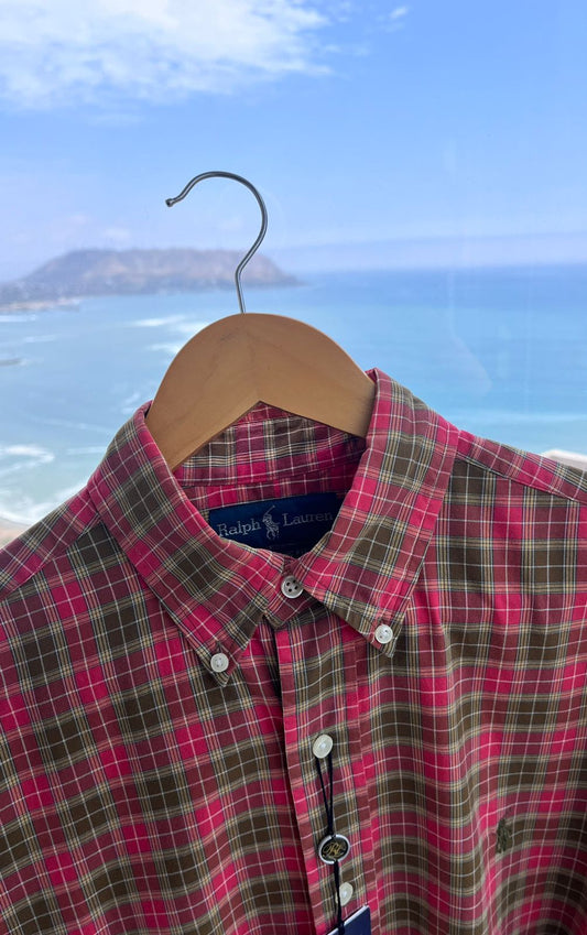 Camisa oxford Ralph Lauren de algodon