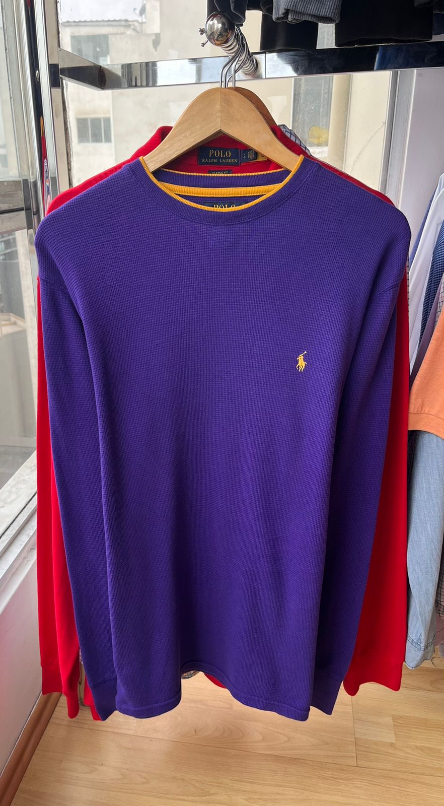 Polo manga larga de invierno Ralph Lauren de algodón