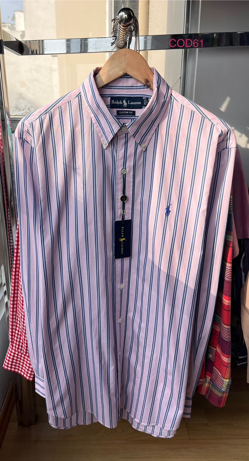 Camisa oxford Ralph Lauren custom fit