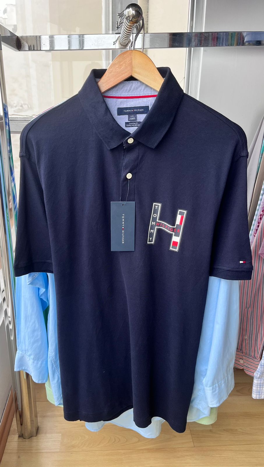 Camisero elegante Tommy Hilfiger Custom Fit