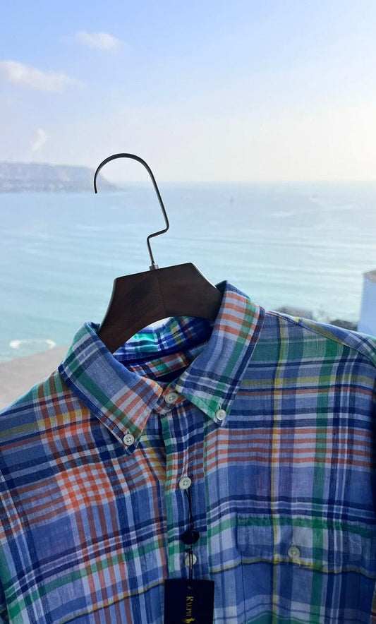 Camisa elegante Ralph Lauren de algodon