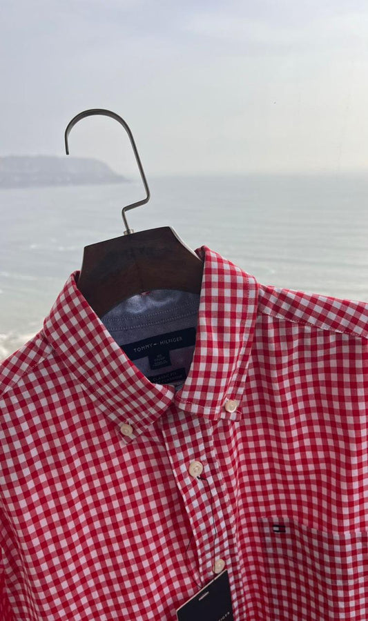 Camisa M/L Tommy Hilfiger Classic fit