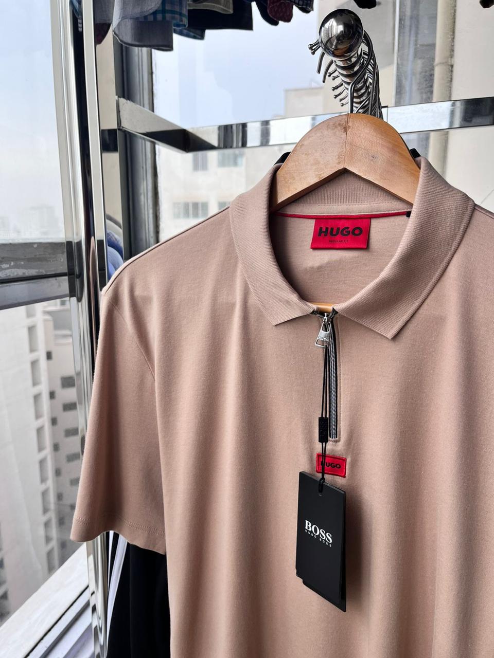 CAMBIAR Camisero Hugo Boss Beige