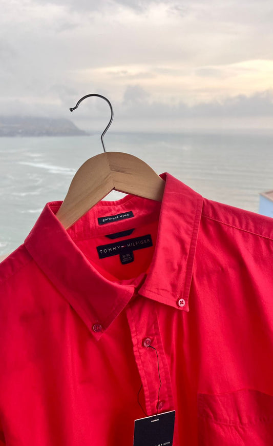 Camisa M/L Tommy Hilfiger elegante