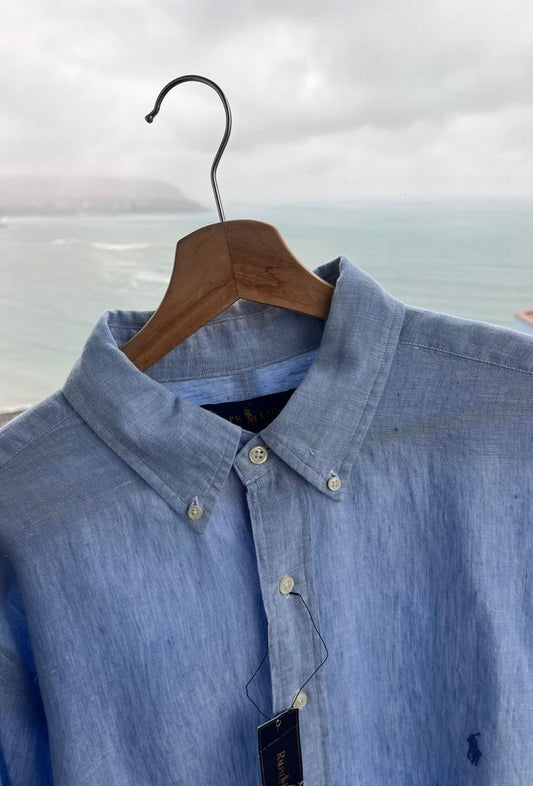 Camisa elegante Ralph Lauren de algodon