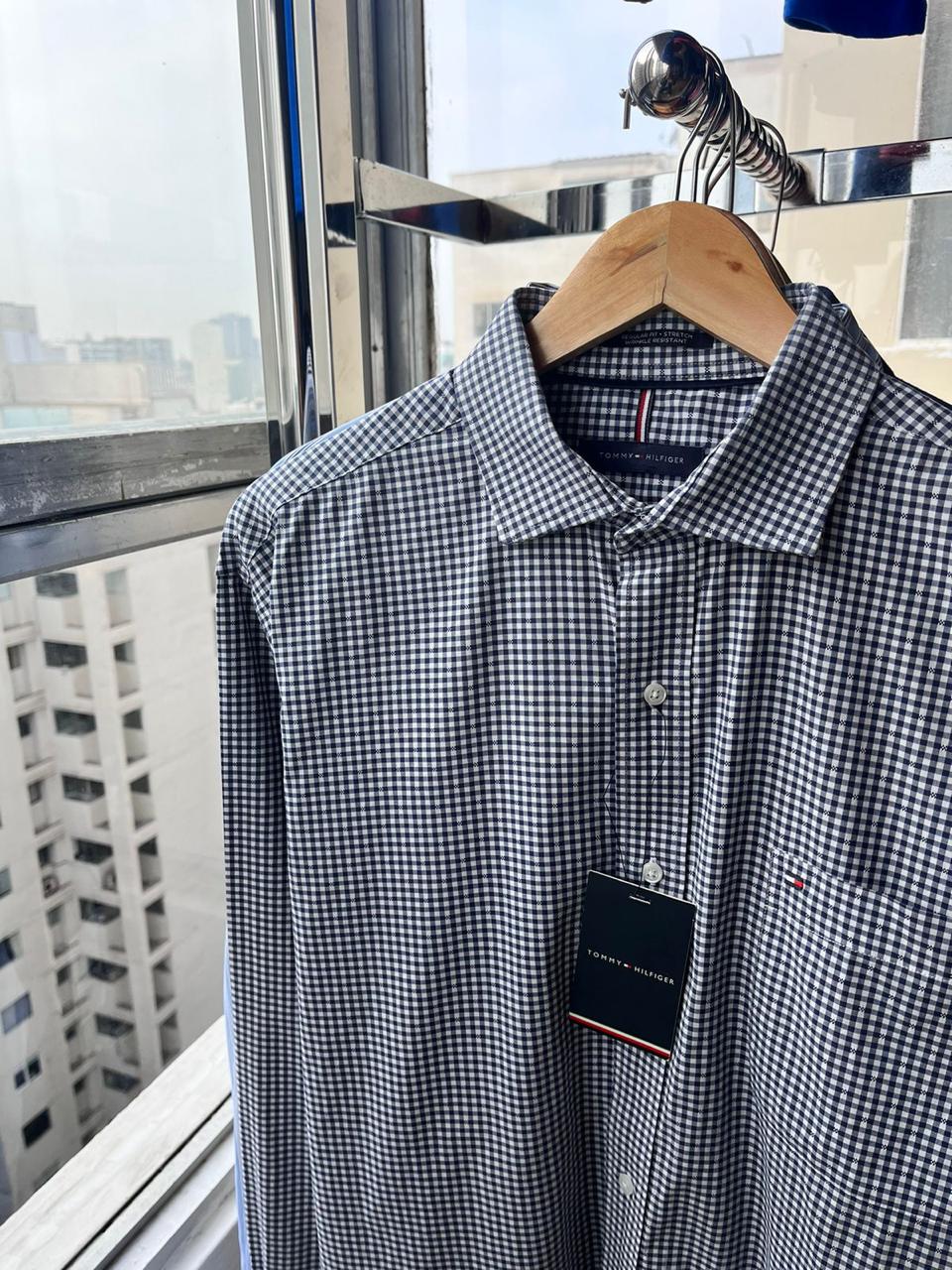 Camisa M/L Tommy Hilfiger Regular fit